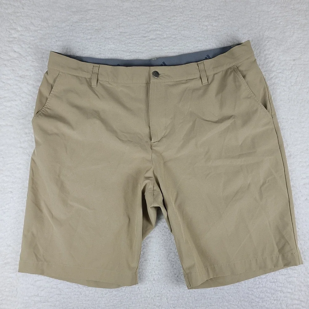 Adidas Shorts Mens 38 Khaki‎ Tan Primegreen 10